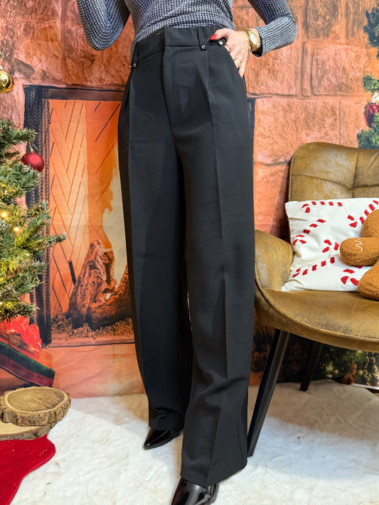 Pantalon Pince Noir