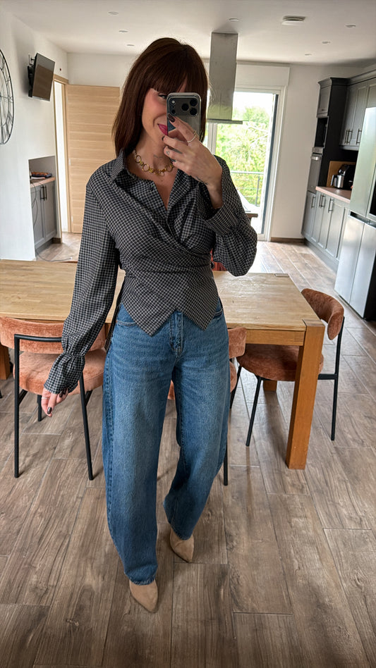 Chemise Alyzée Noir