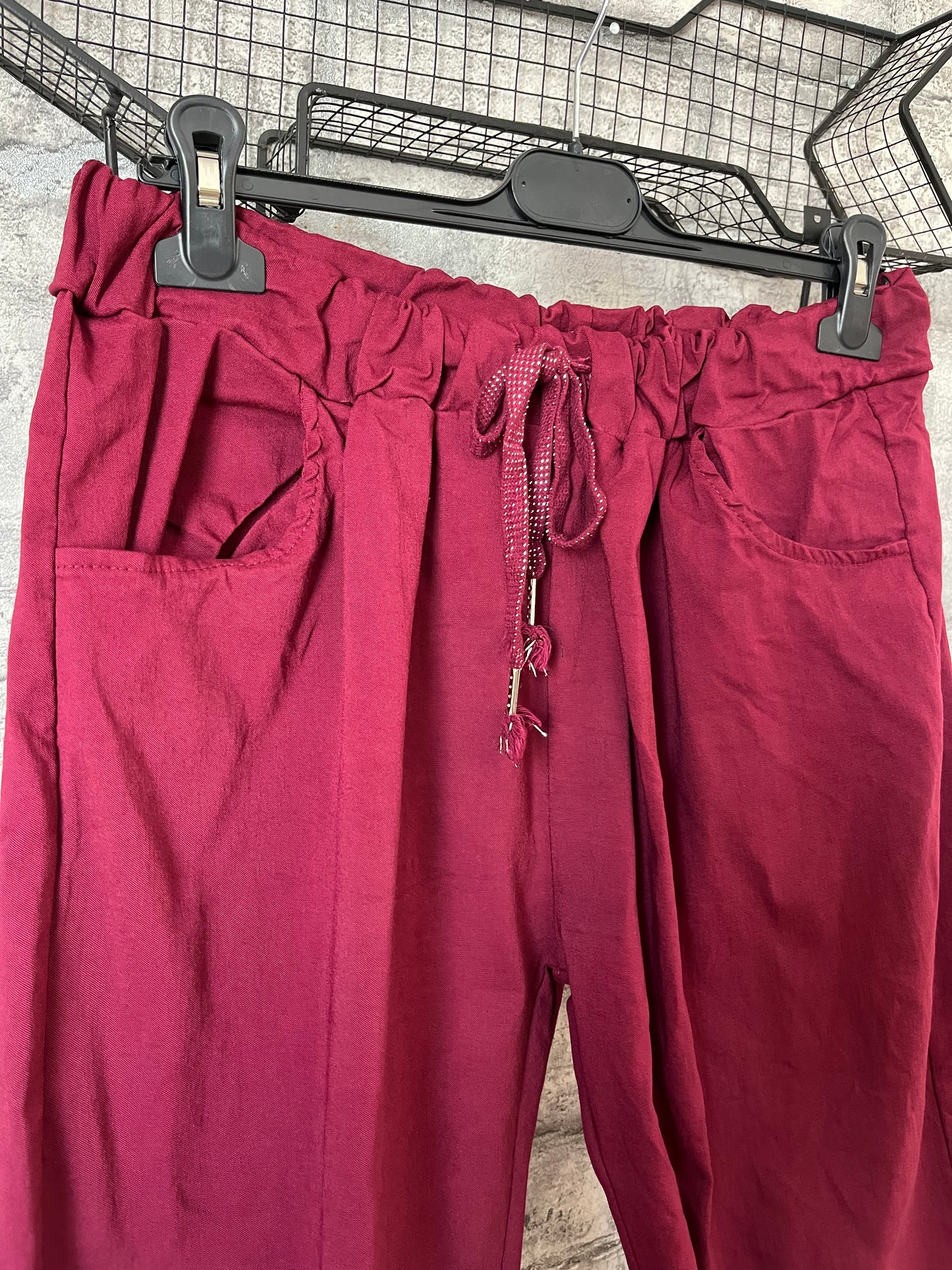 Pantalon Jogg Bordeaux Pulpeuse