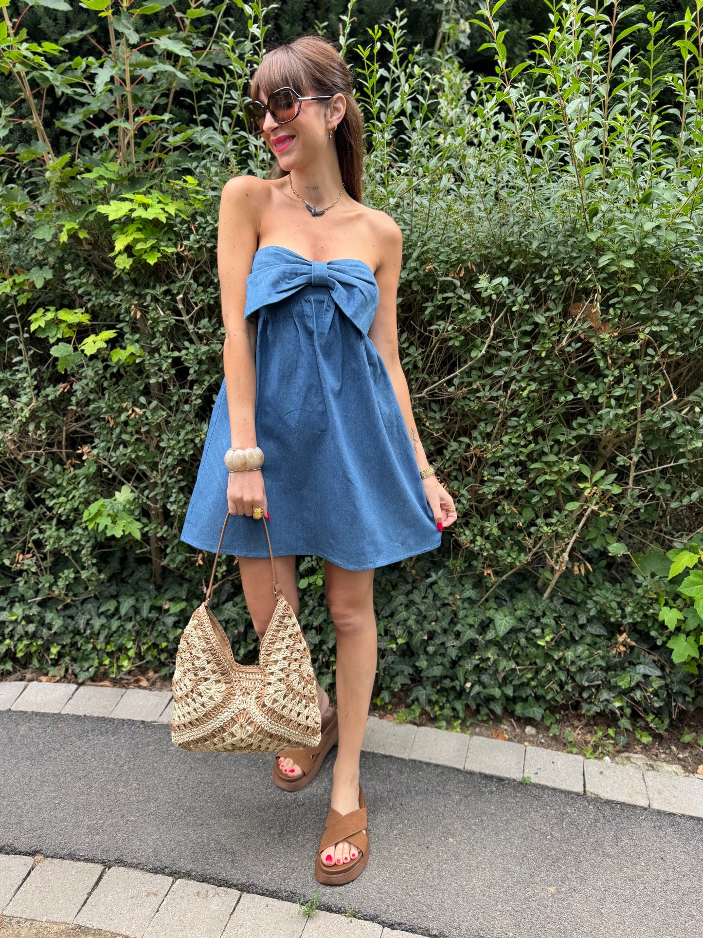 Robe Bustier Noeud