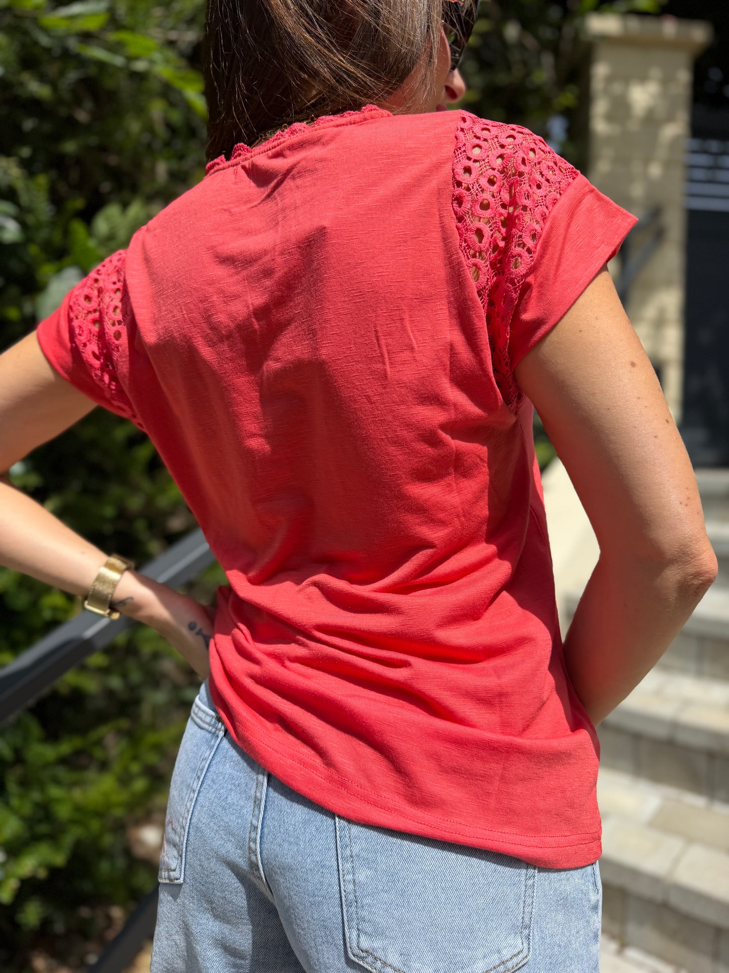 T Shirt Jamy Corail