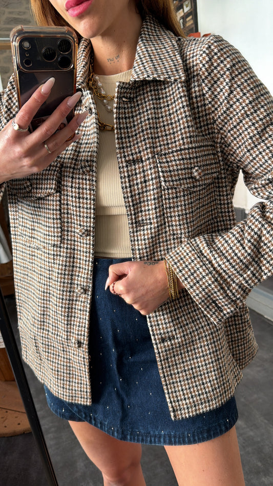 Veste Carreaux (taille S)