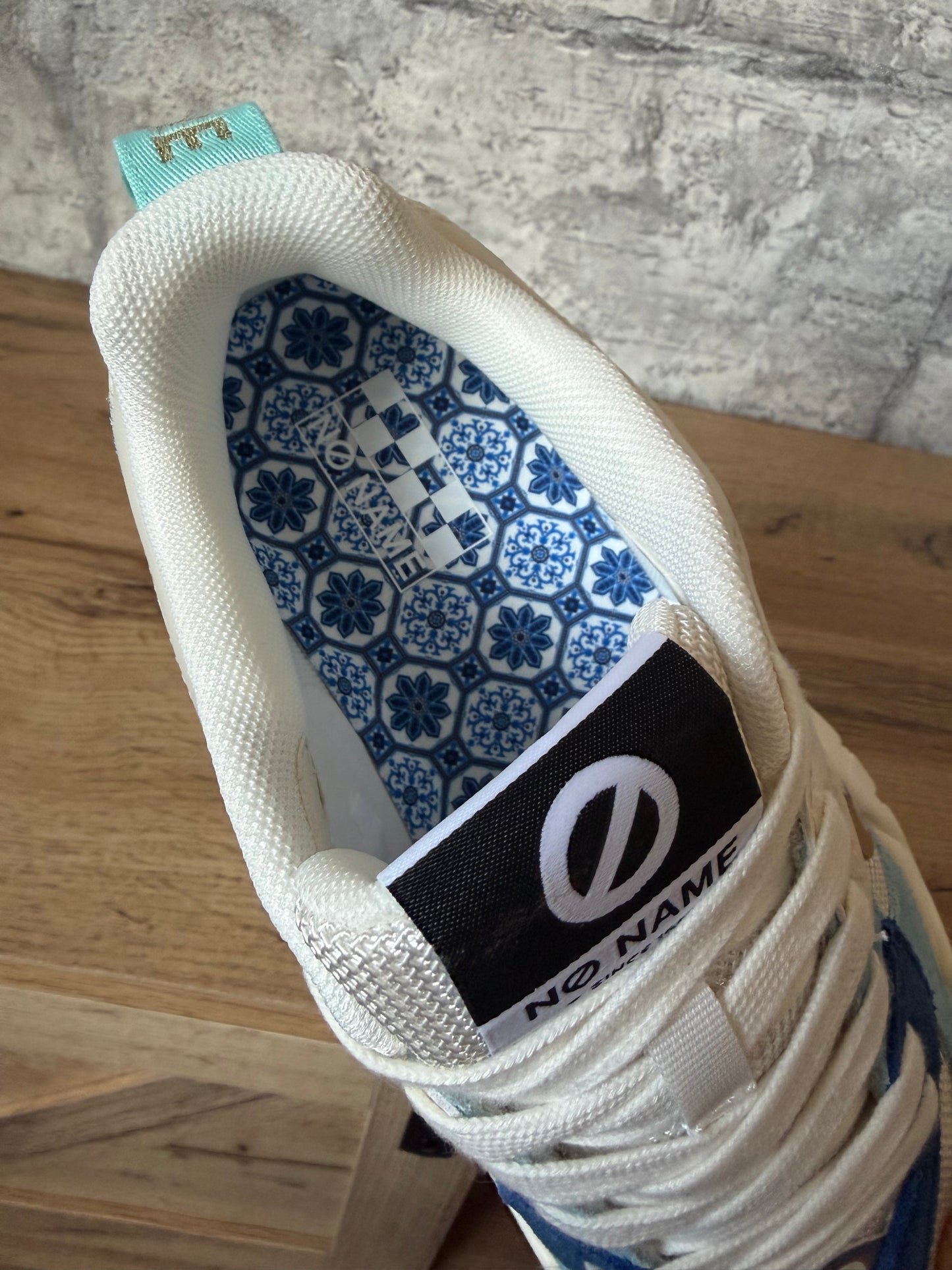 Basket No Name Krazee Runner Bleu