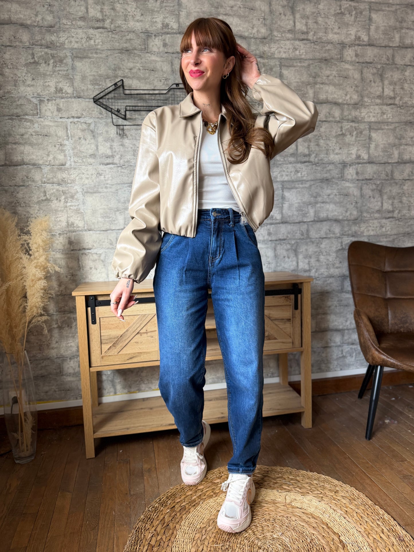 Jean's Ballon Slouchy Brut