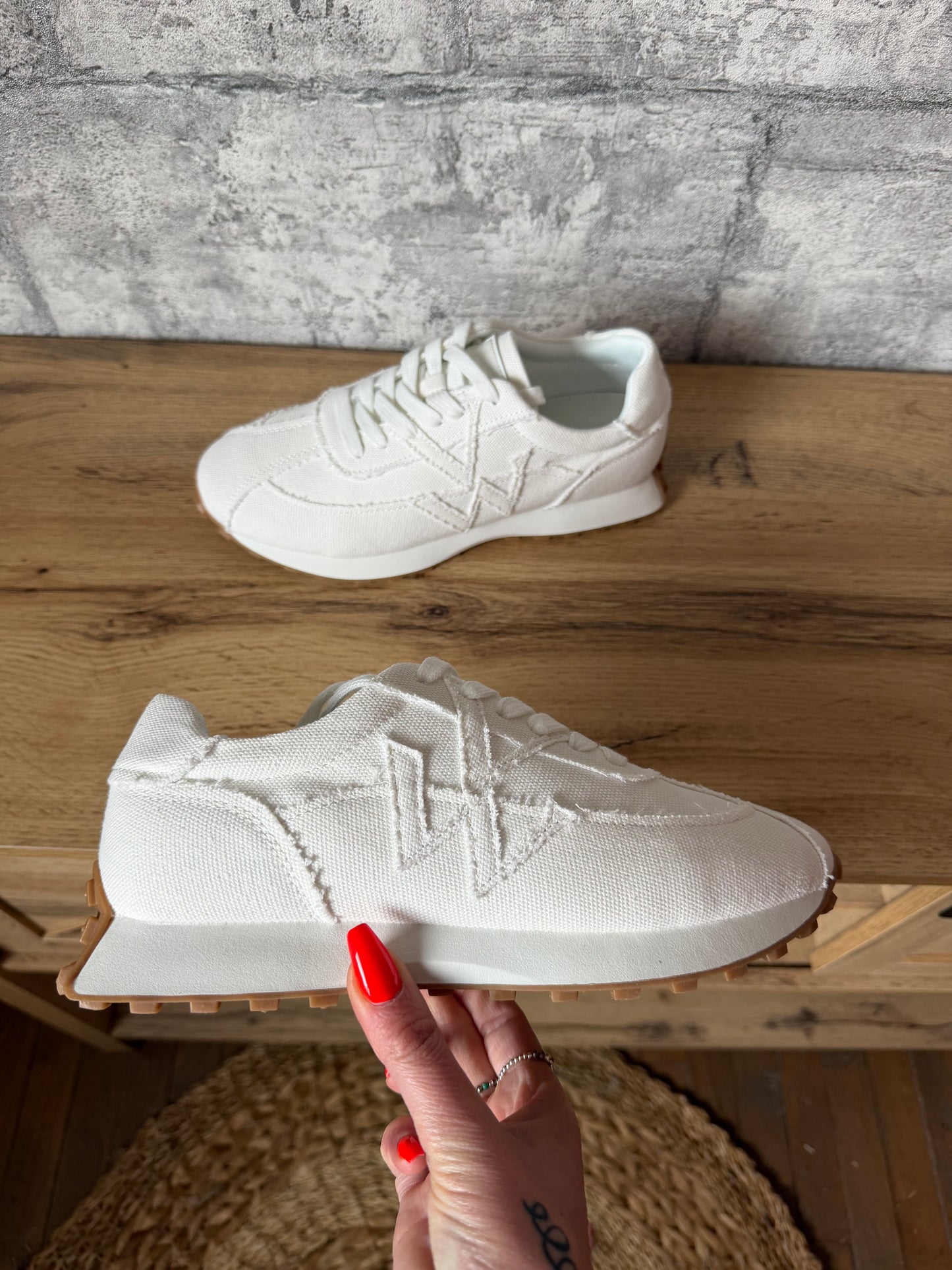 Basket Vanessa Wu Flow Staple Blanc