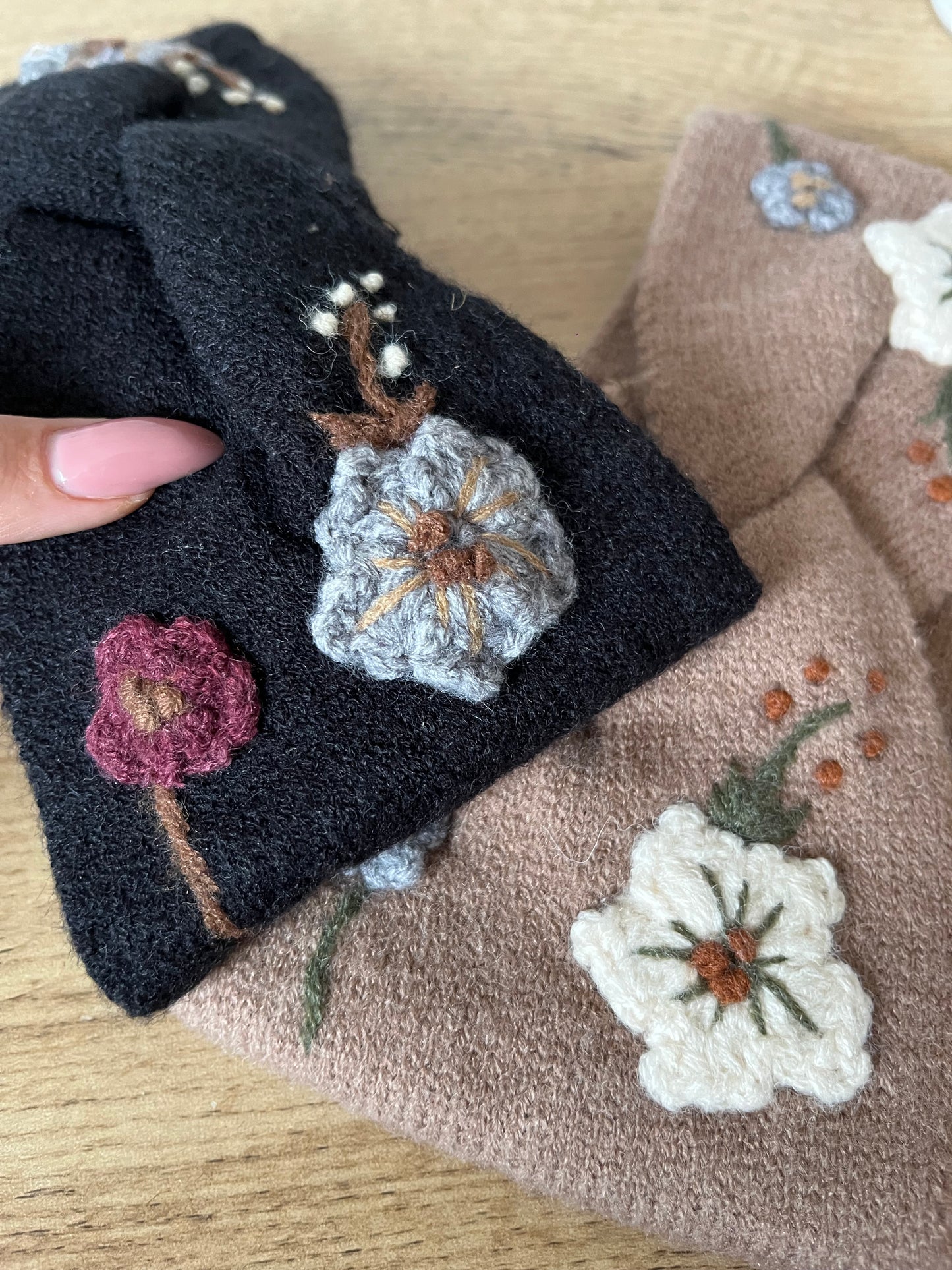 Bandeaux Hiver Broderie