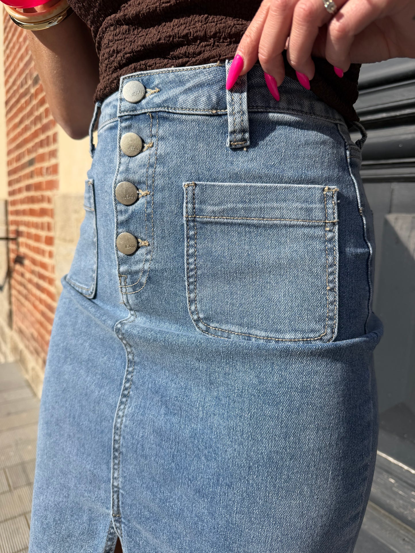 Jupe Jean’s Bouton