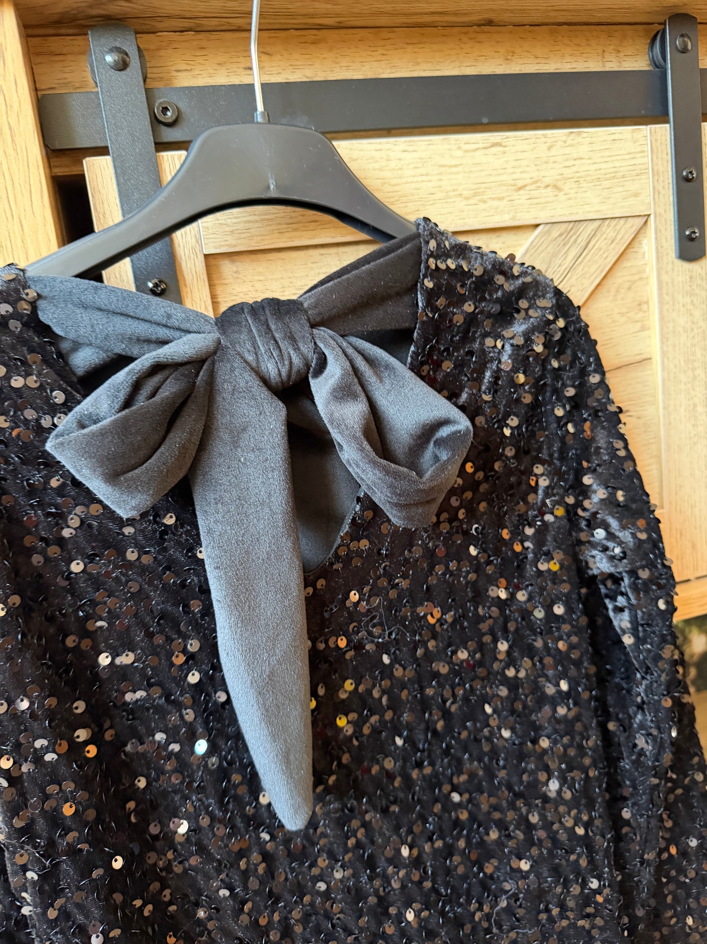 Robe Sequin dos Noeud ENFANT