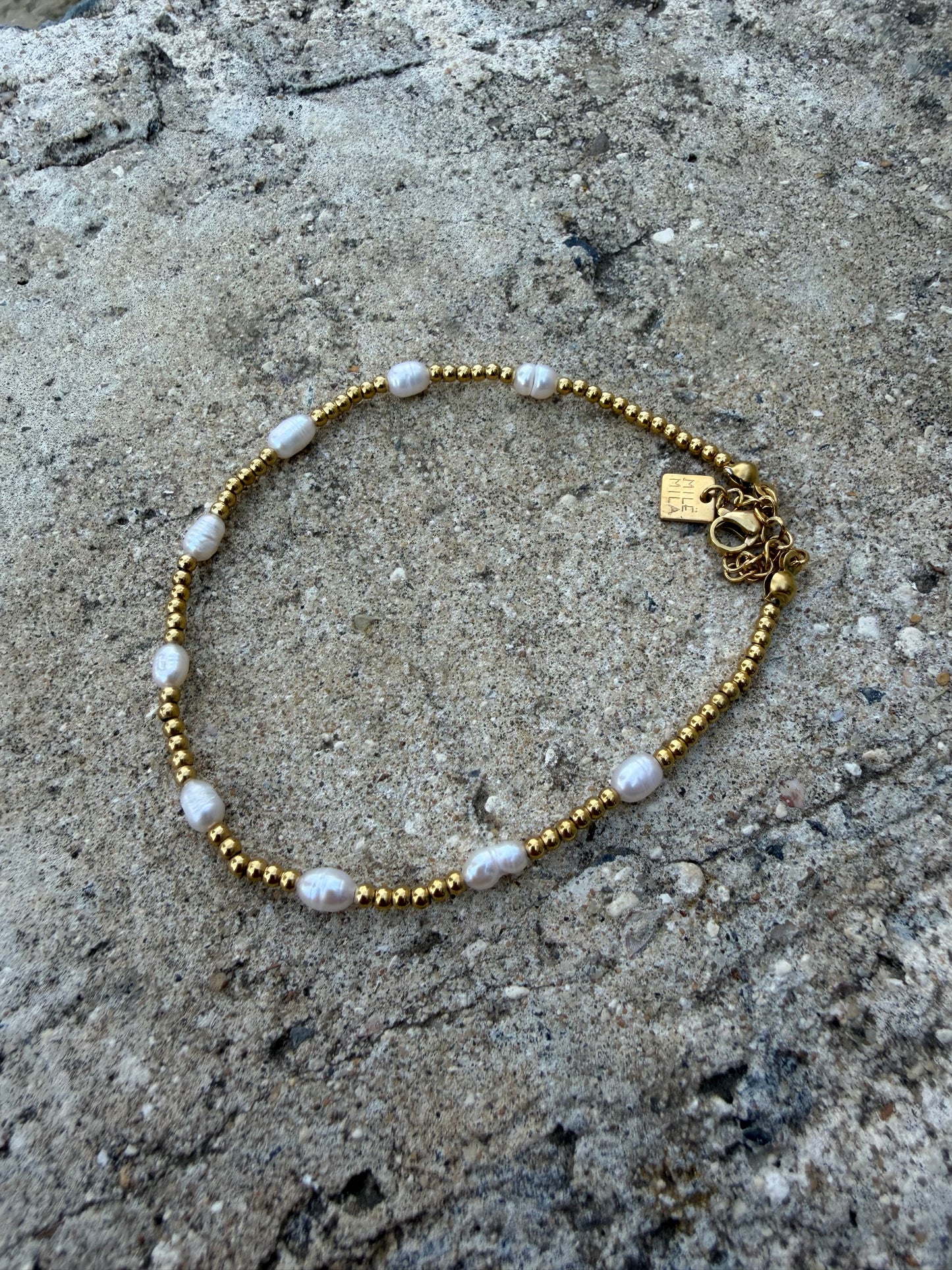 Bracelet Cheville Perle