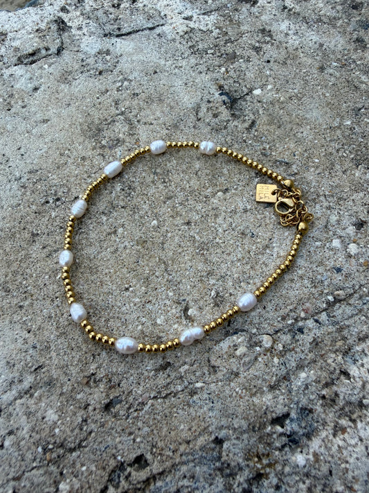 Bracelet Cheville Perle