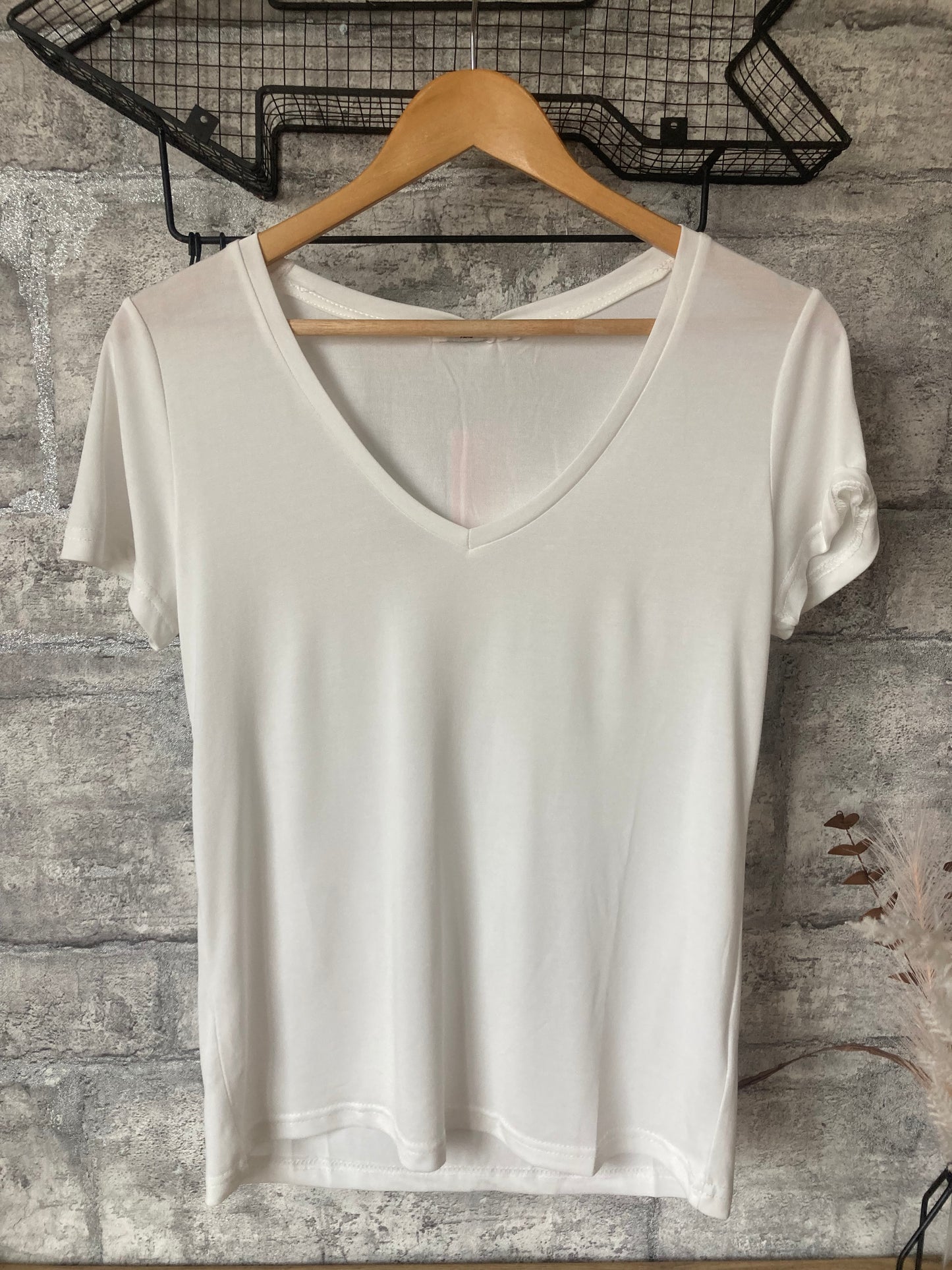T-Shirt Beau Basic Blanc