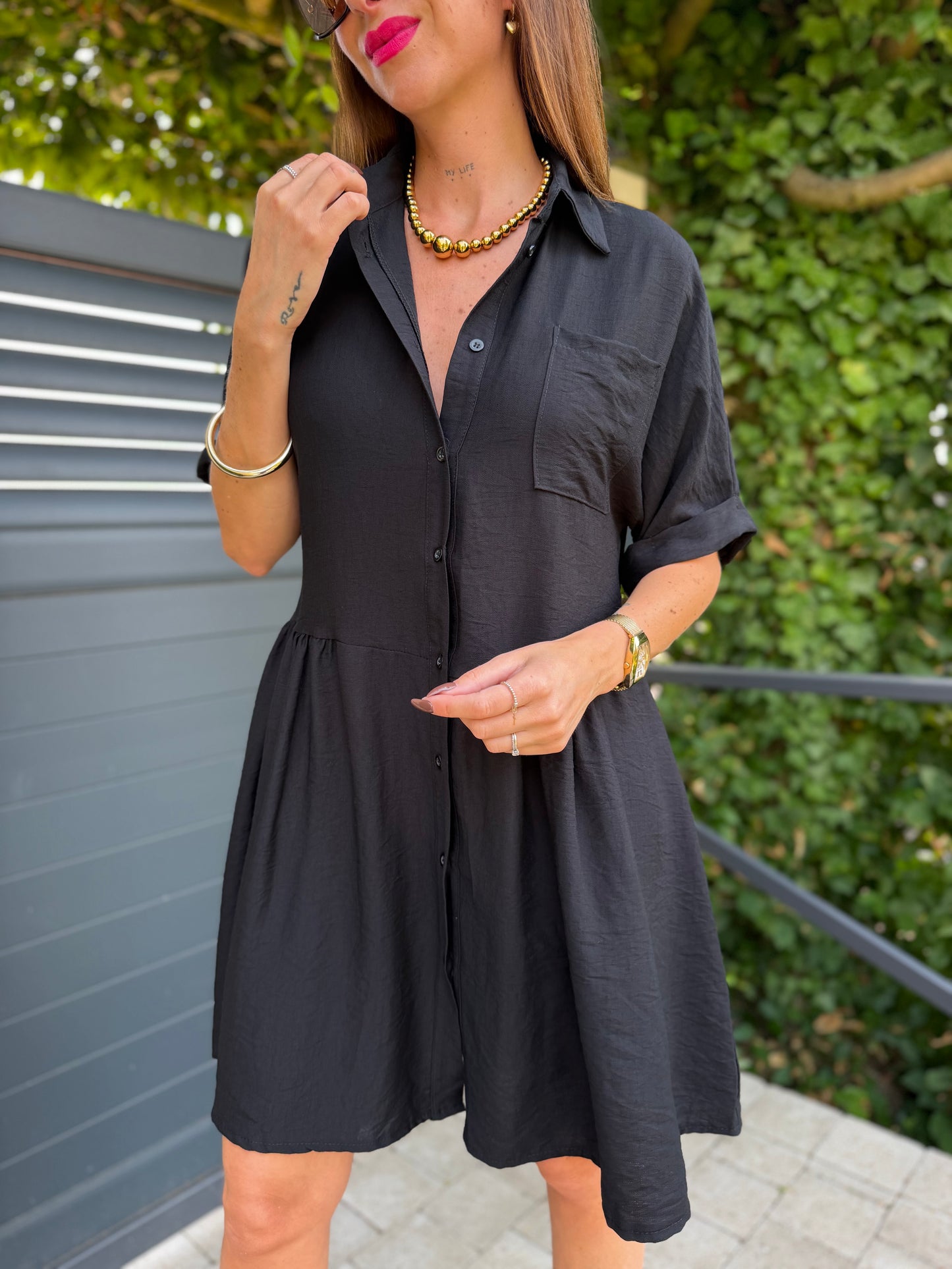 Robe Ambre Noir