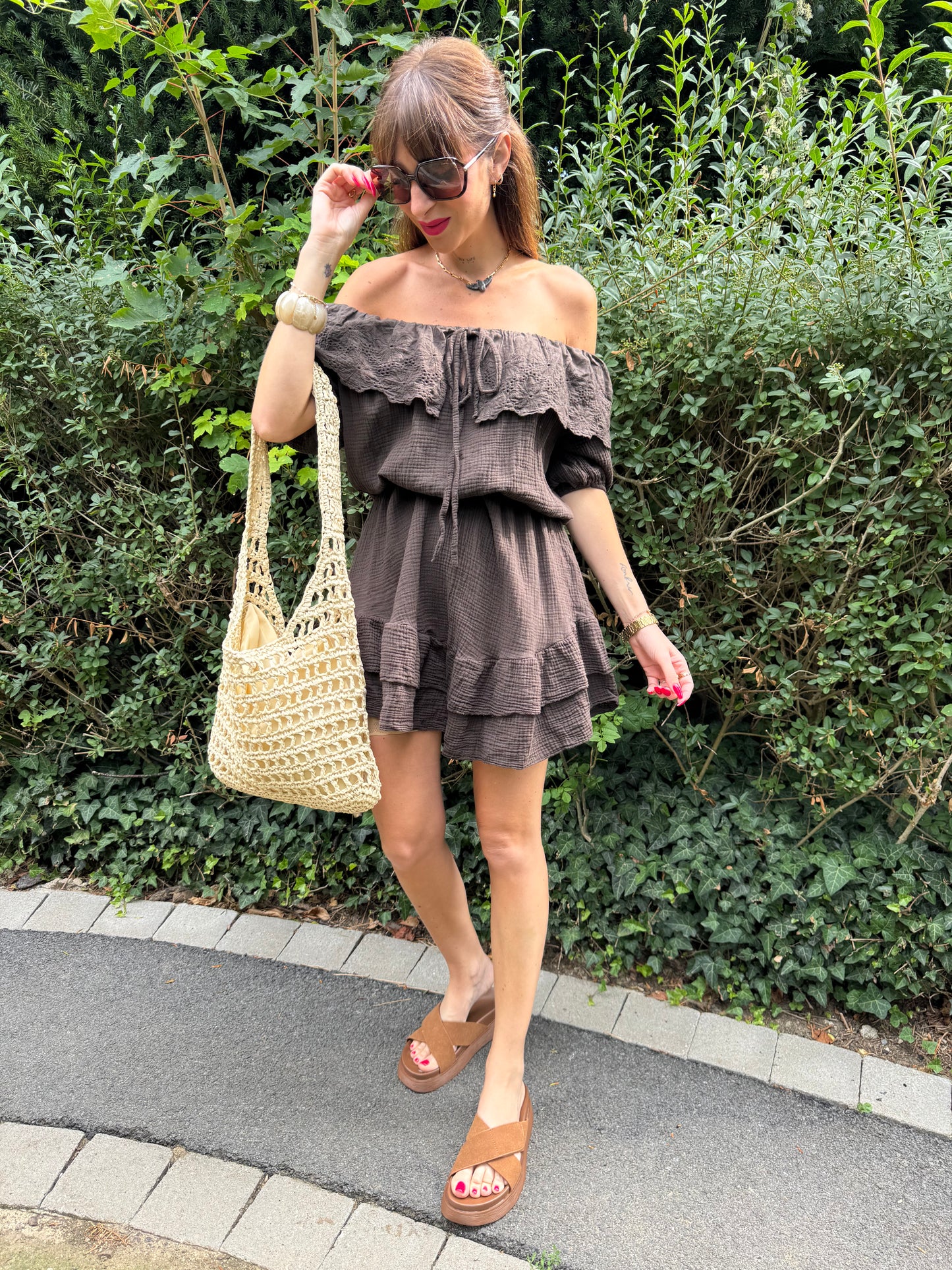Robe Palma Chocolat