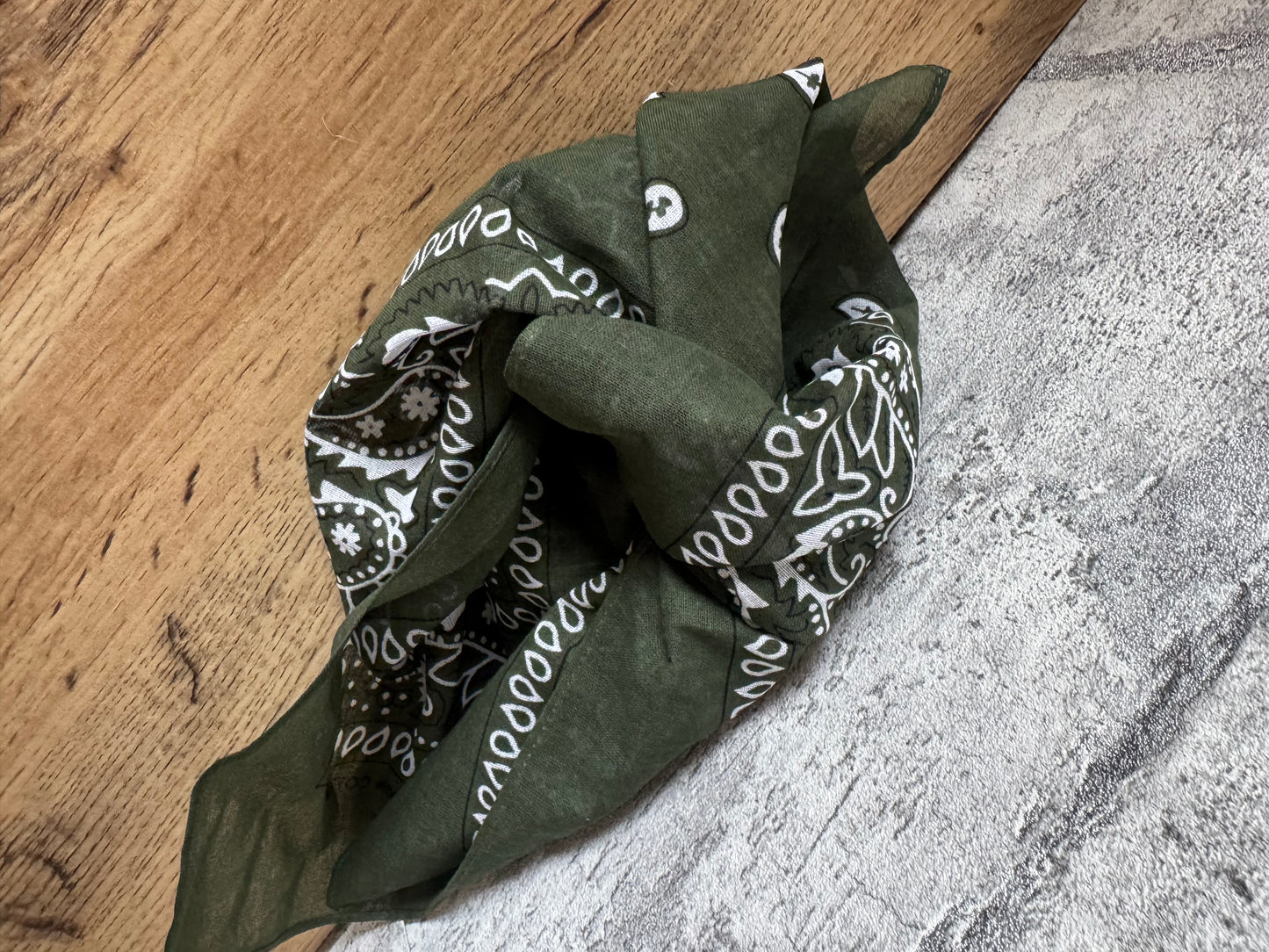 Foulard Bandana Kaki