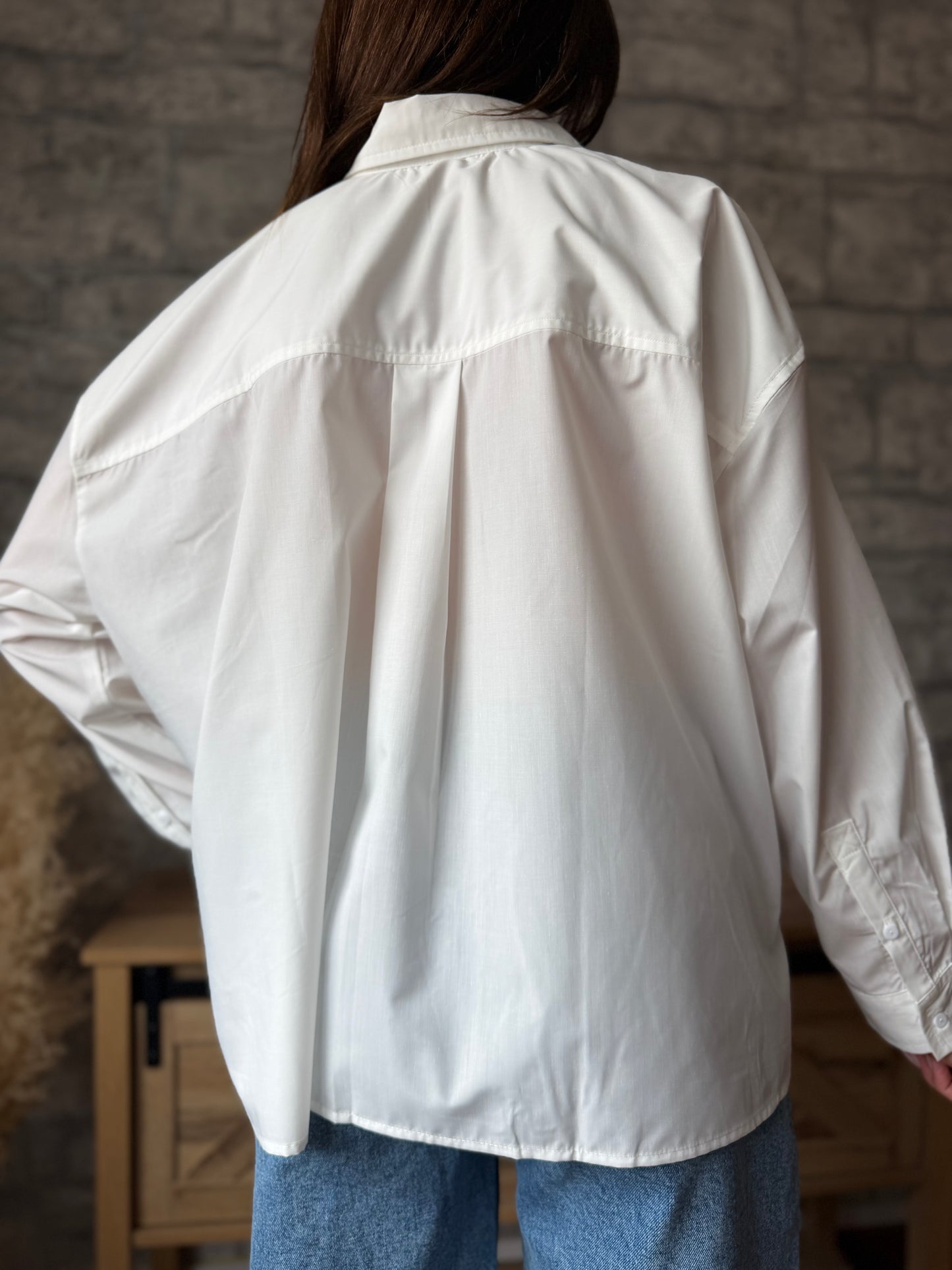 Chemise Oversize Blanche