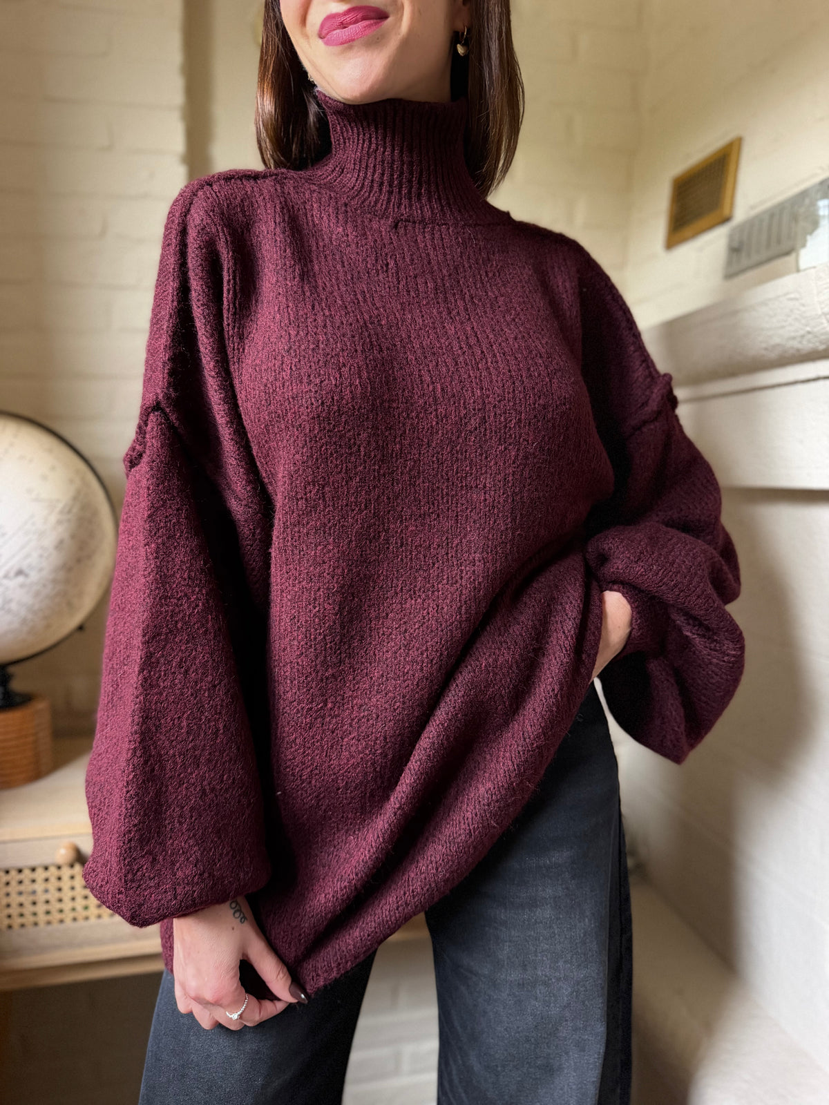 Pull Émilien Bordeaux