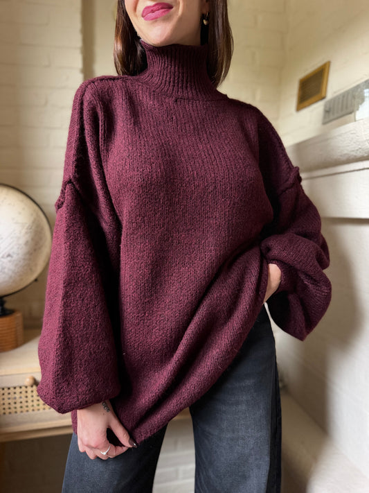 Pull Émilien Bordeaux