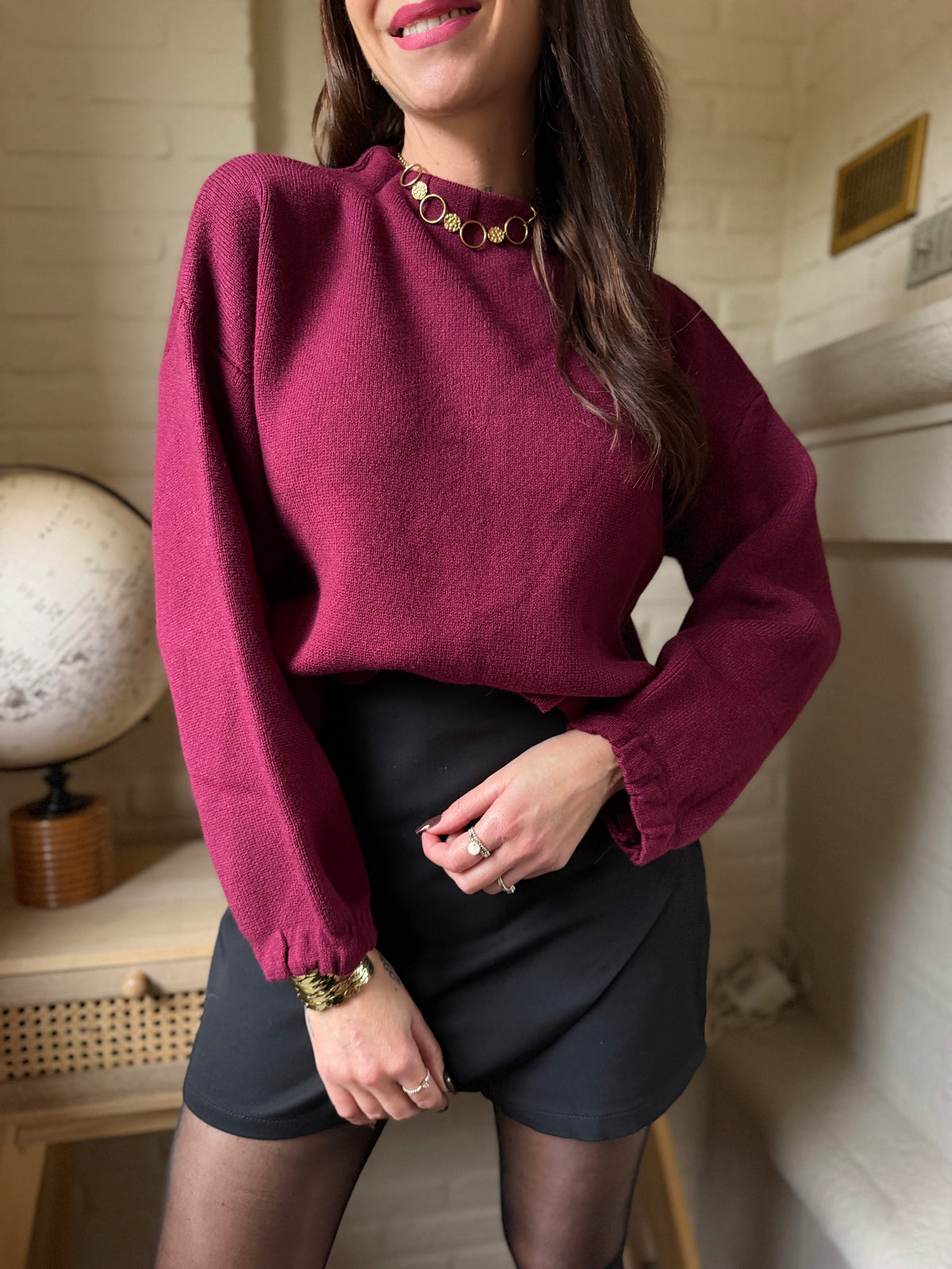 Pull Léo Bordeaux