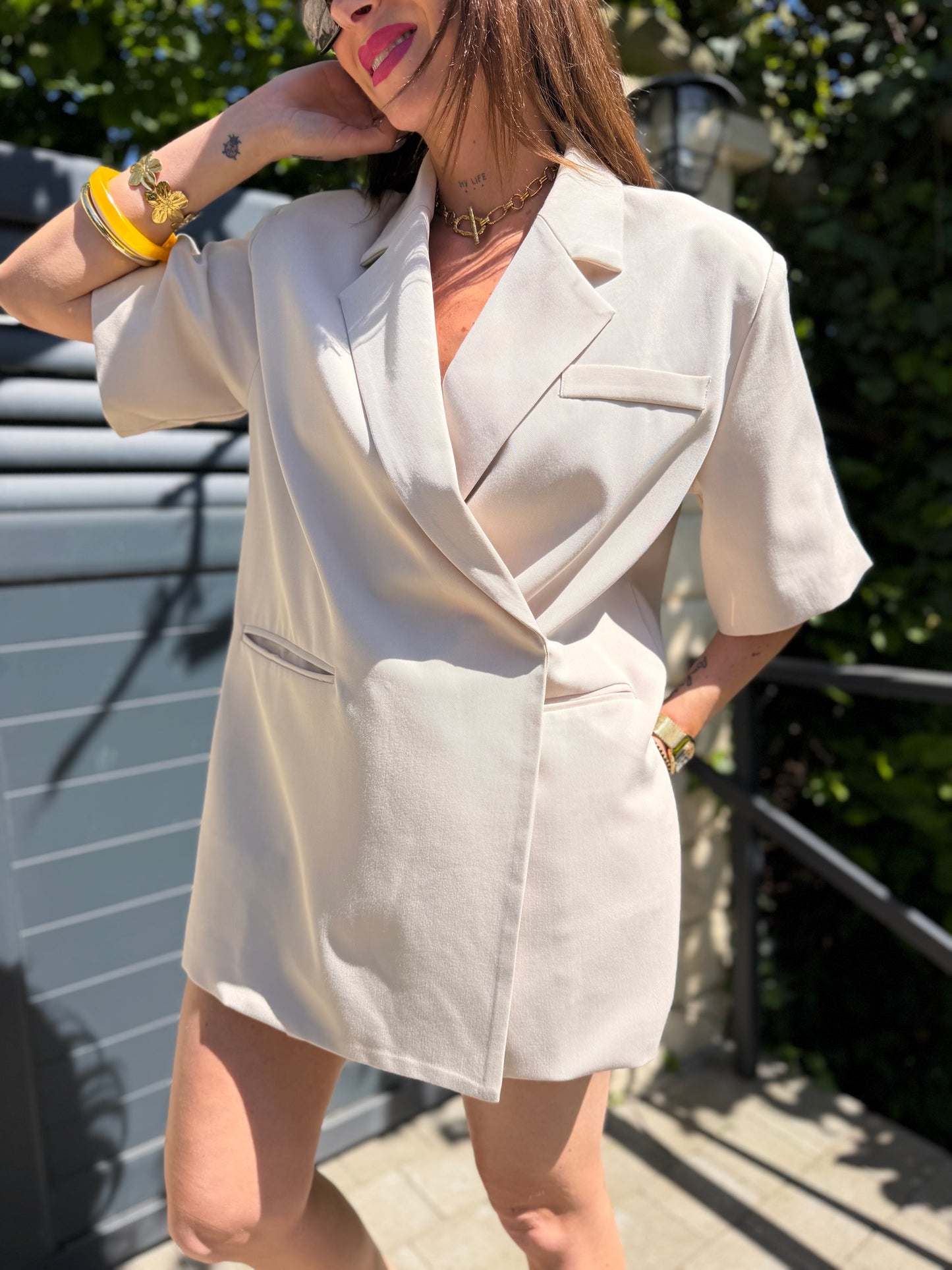 Veste Blazer Long Elena (Taille SM)