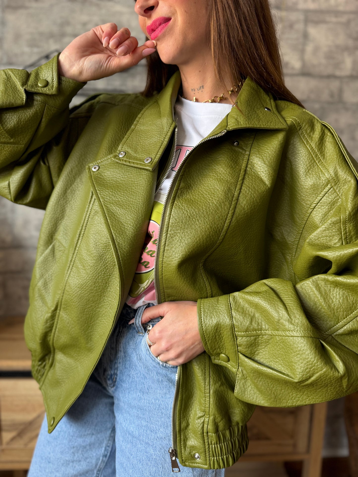 Veste Jordan Vert Olive