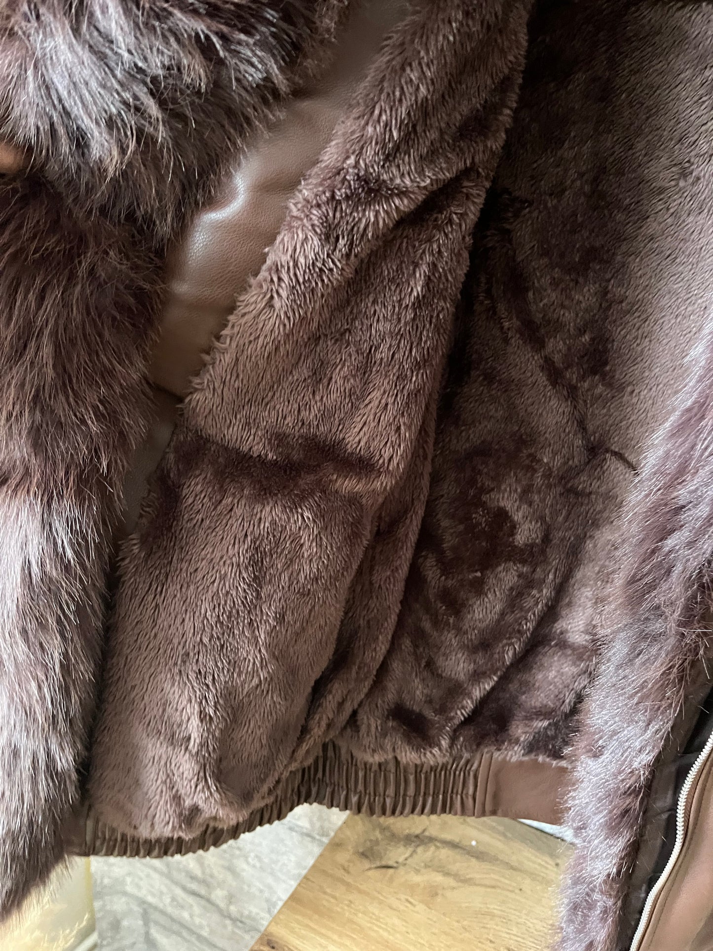 Veste Artika Chocolat (fourrure amovible)