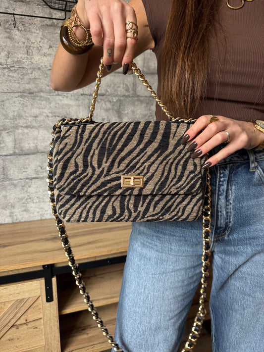 Sac Carré Zèbre