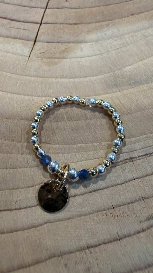 Bague Pampille Doré et Argent