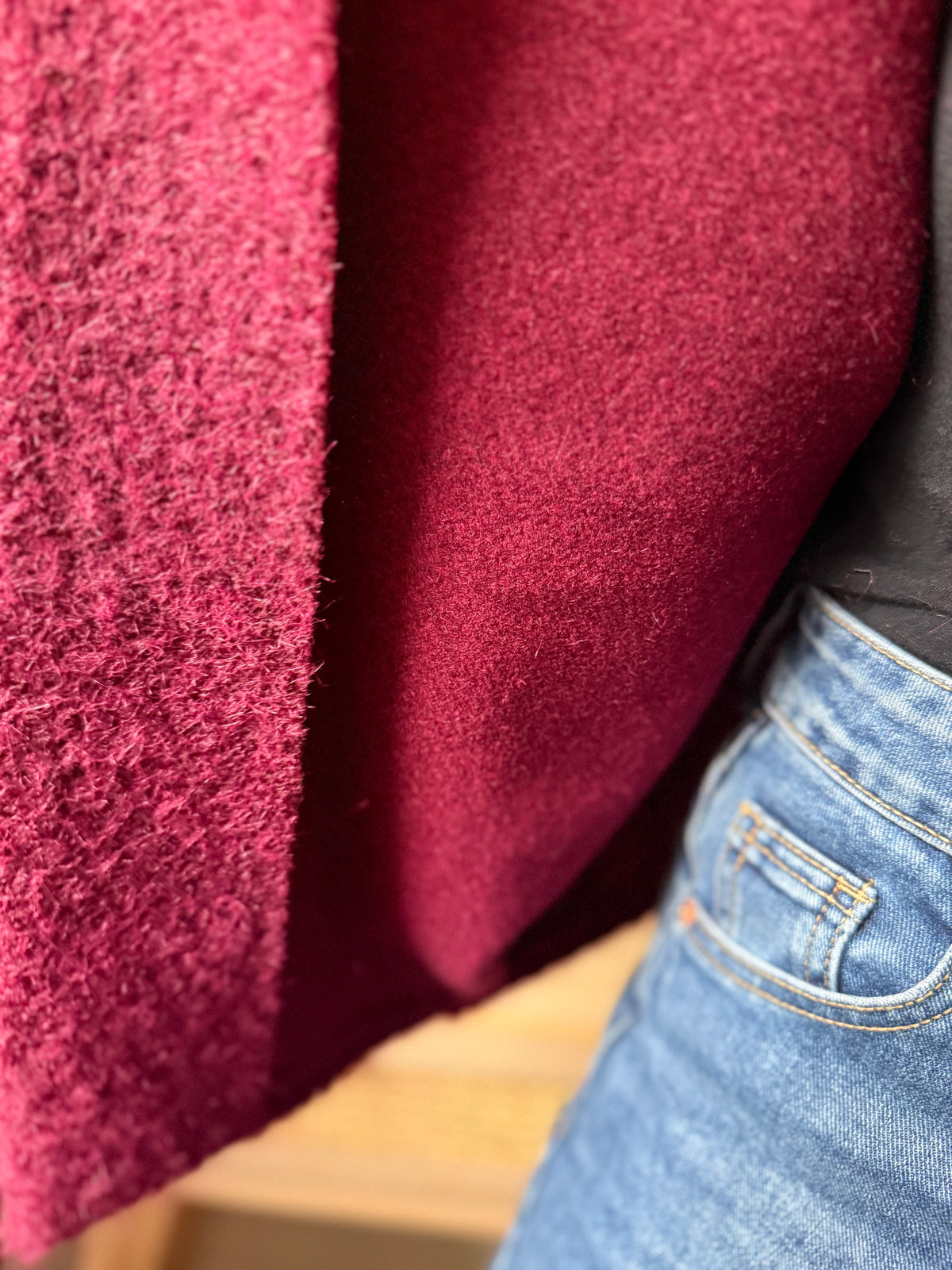 Gilet Sans Manches Bordeaux