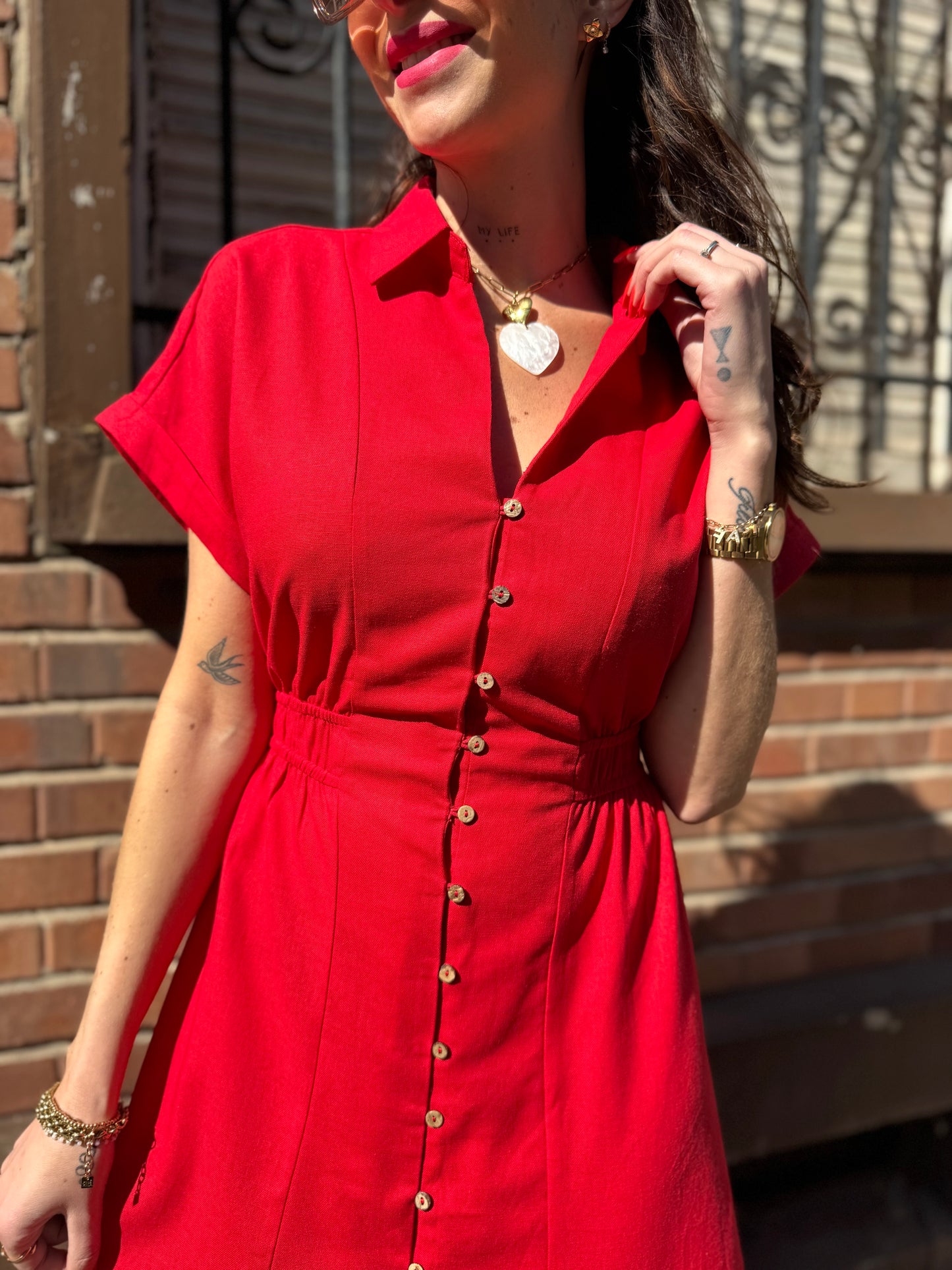 Robe Polette rouge
