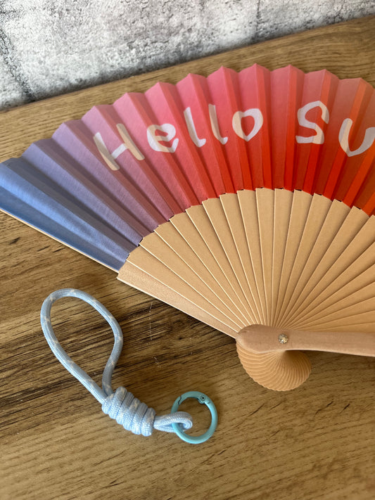 Éventail Hello Summer