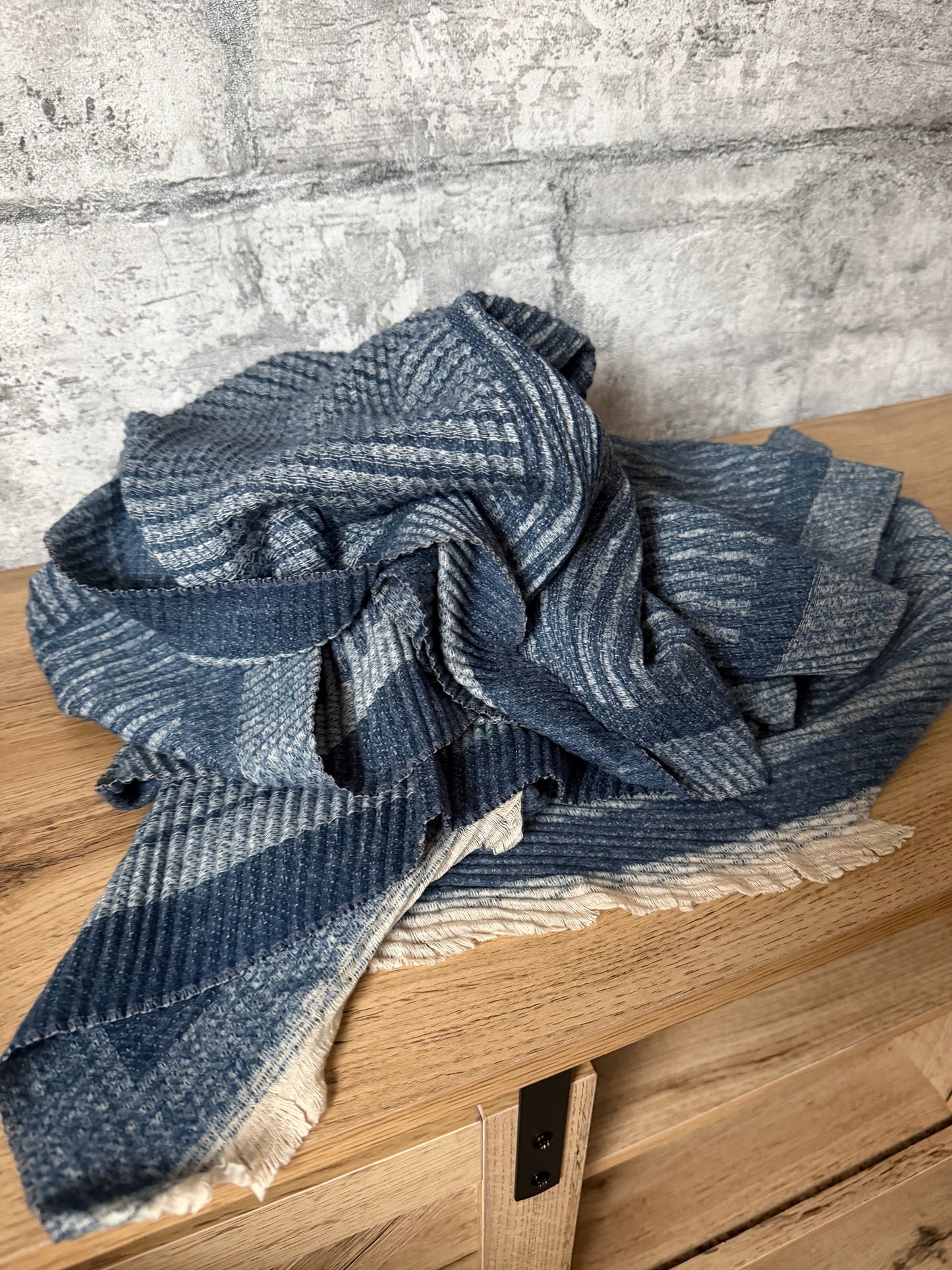 Écharpe Bleu