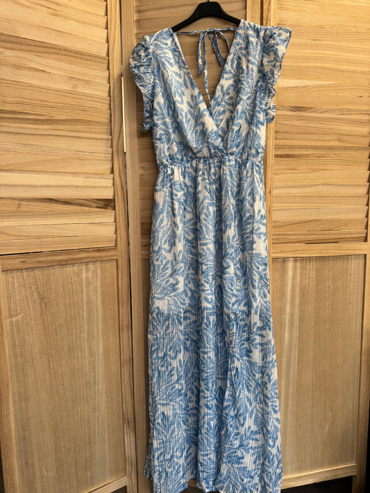 Robe Sublime Bleu Pulpeuse