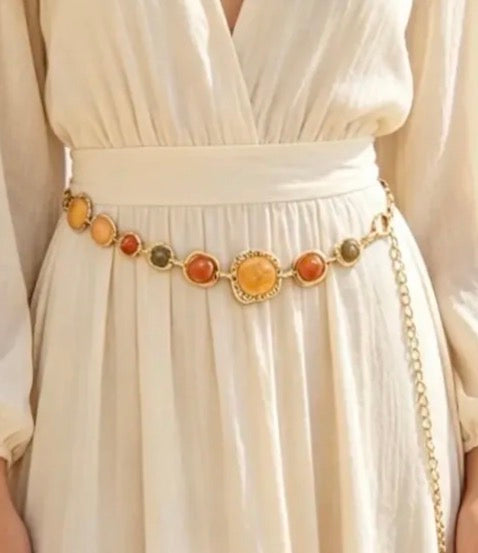 Ceinture Chaîne Terracota