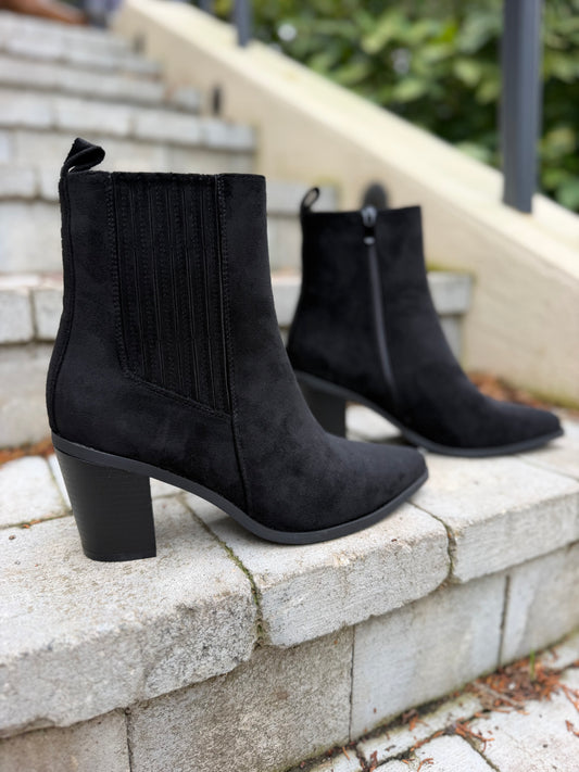 Boots Anne Noir