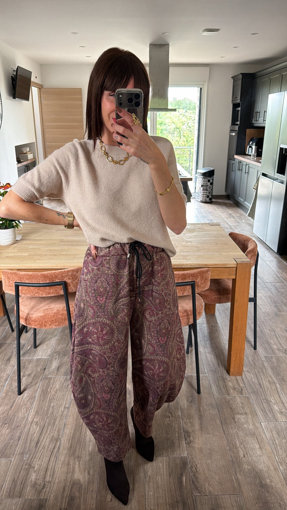 Pantalon Ballon Imprimé