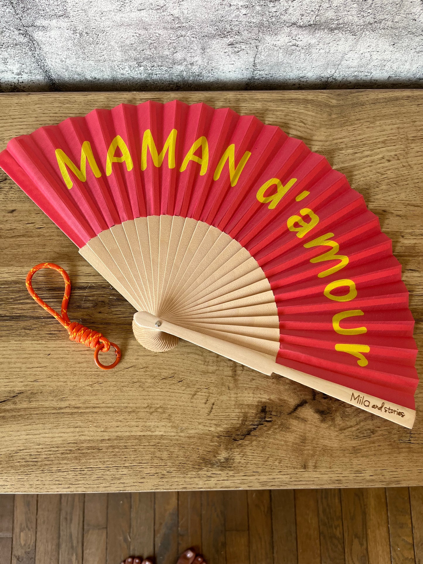 Éventail Maman D’Amour