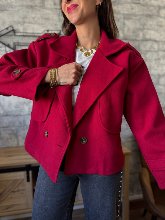 Veste Elys Rouge