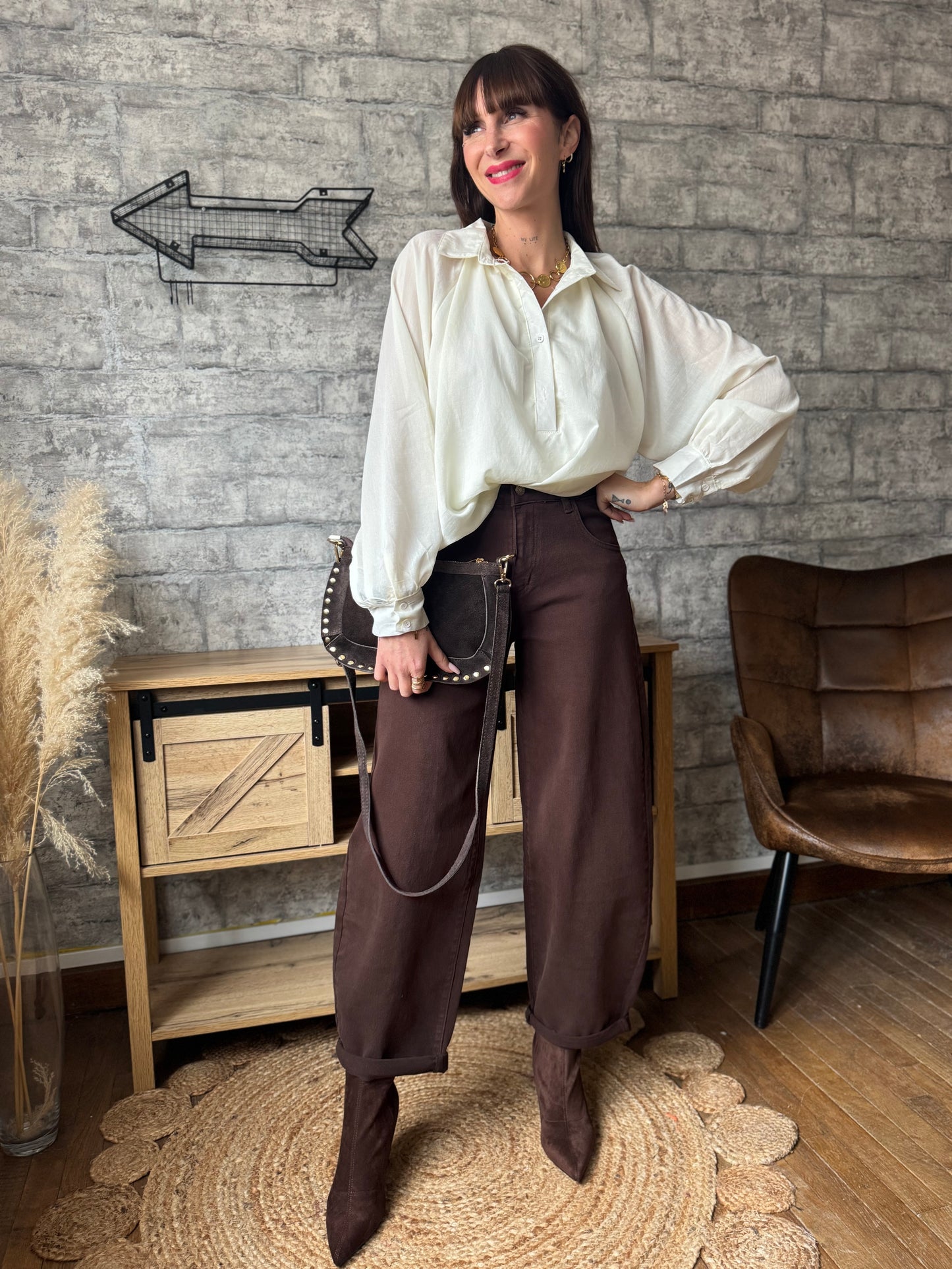 Blouse Blouse Écrue