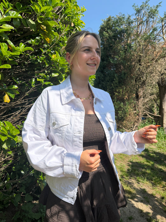 Veste Oversize Blanche