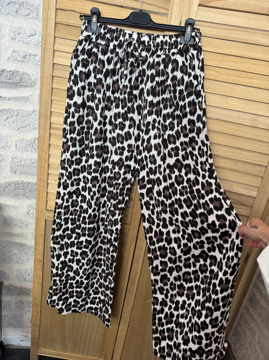 Pantalon Coton Léopard Pulpeuse