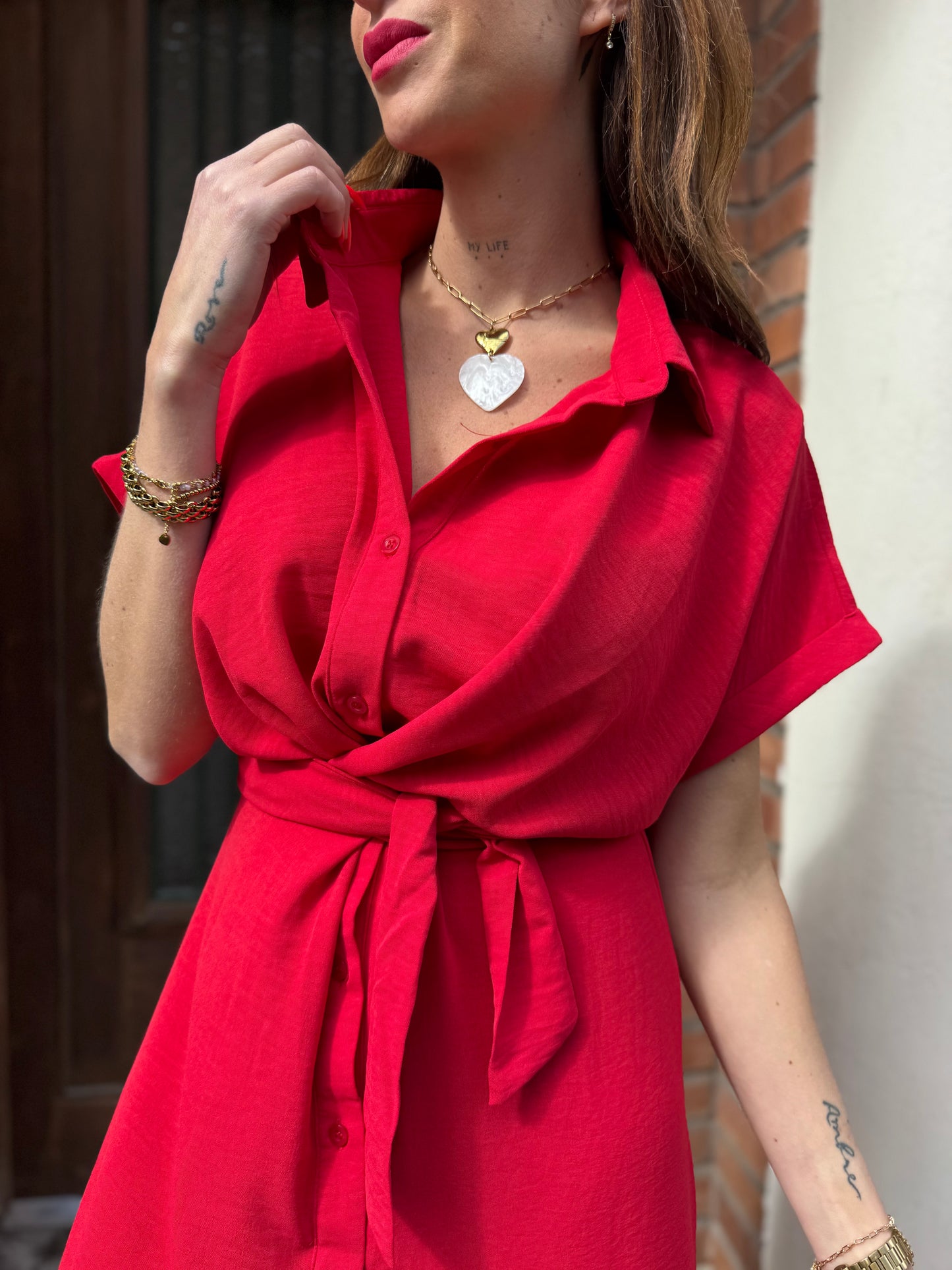 Robe Louise Rouge