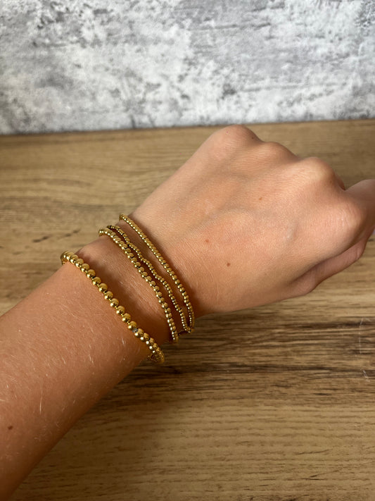 Bracelet Doré Multiple