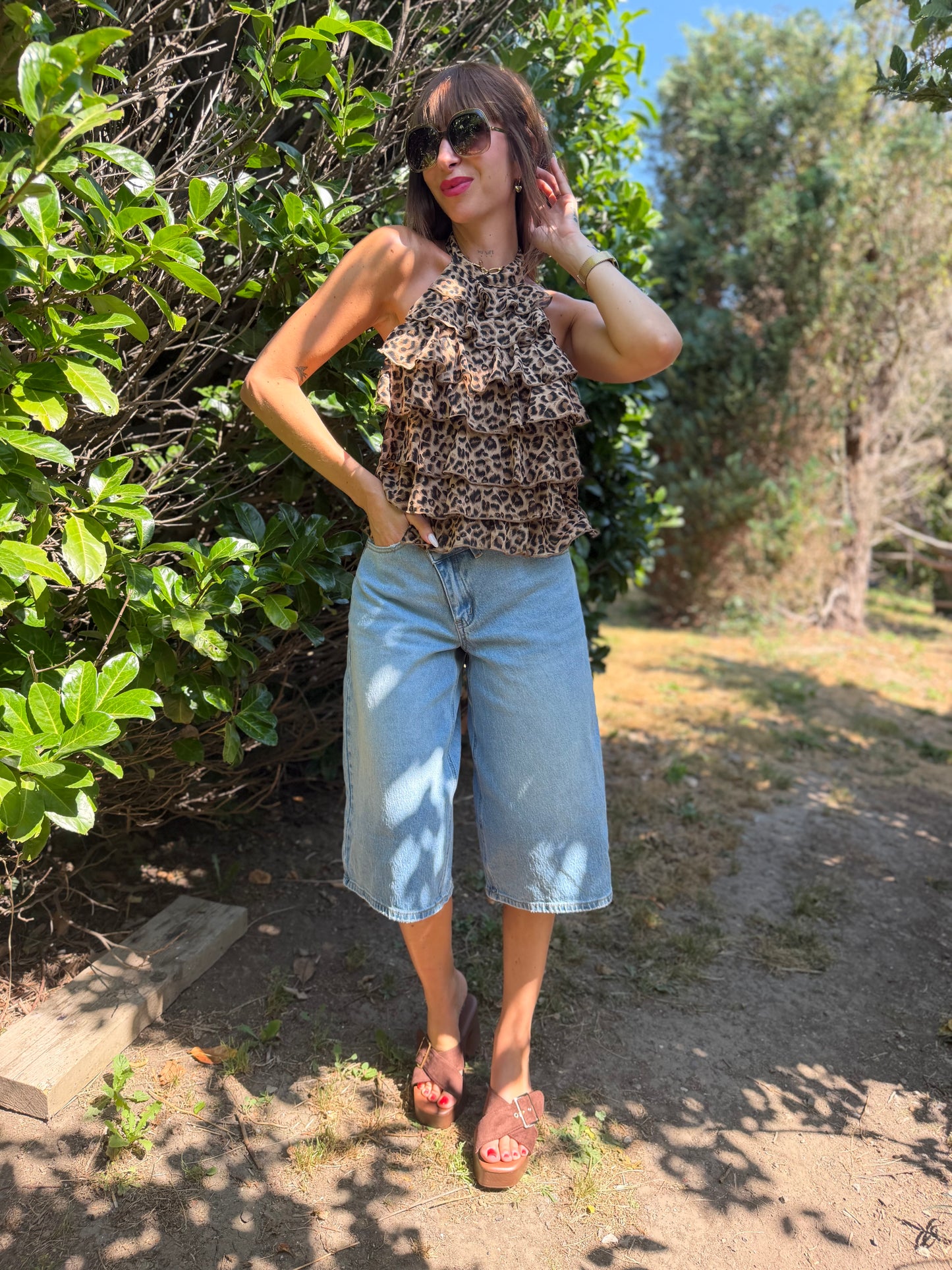 Top dos nu leopard