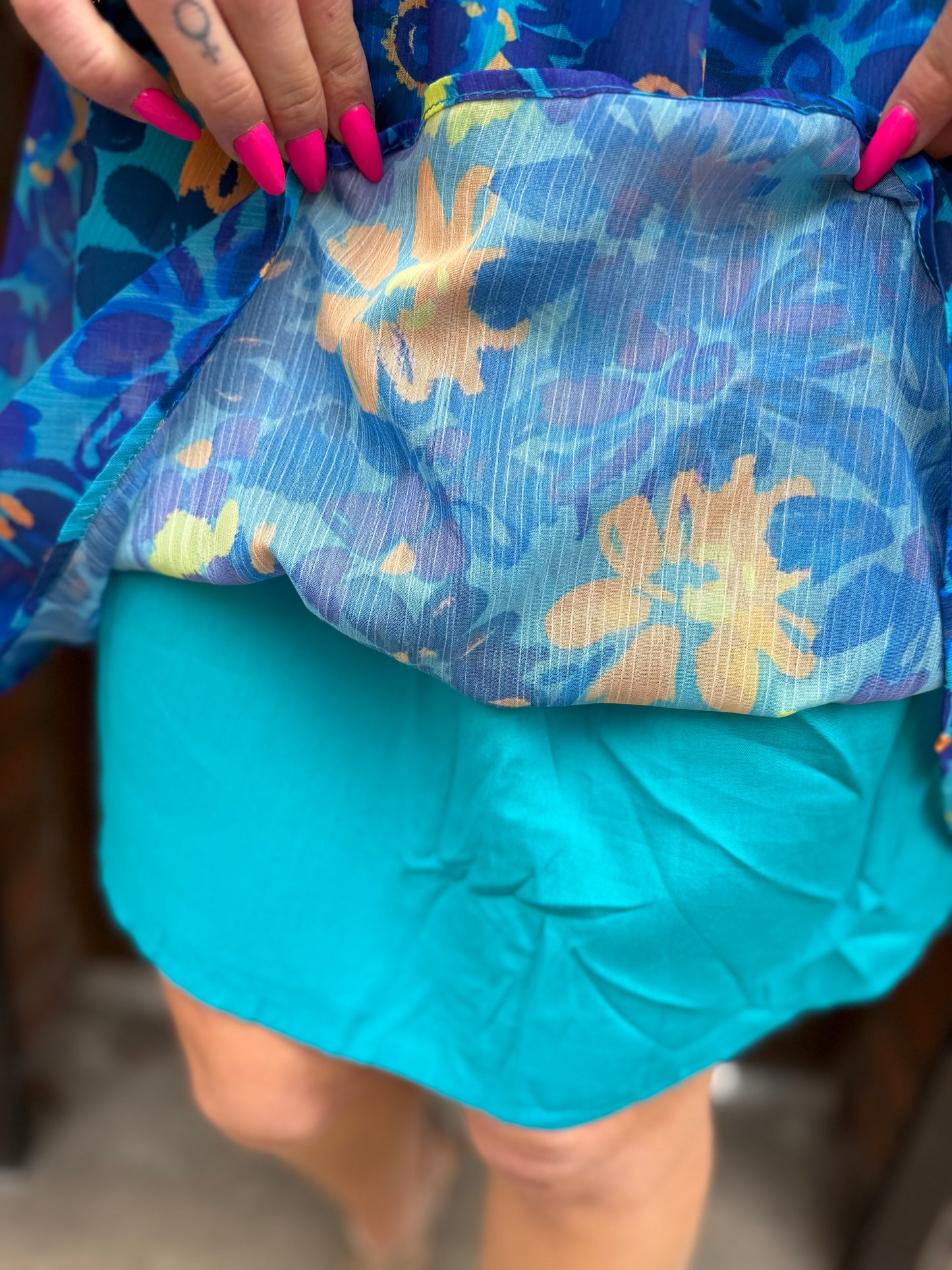 Robe Zoé Bleu
