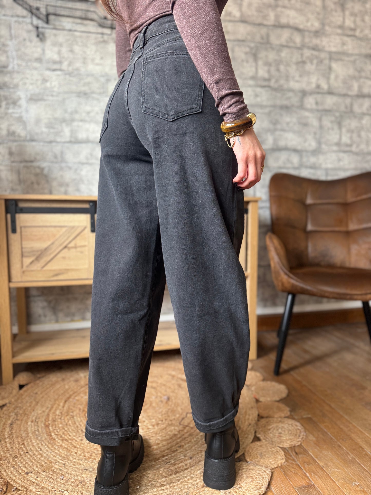 Jean's Ballon Gris Foncé