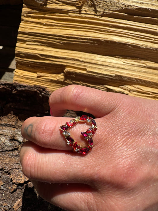 Bague Luxe Cœur