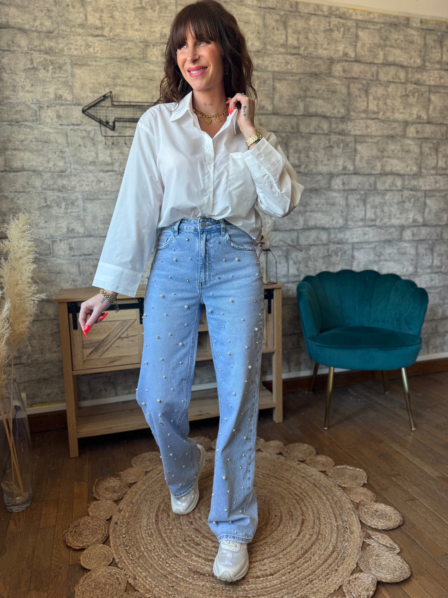 Jean's Clou Wide Leg Princesse