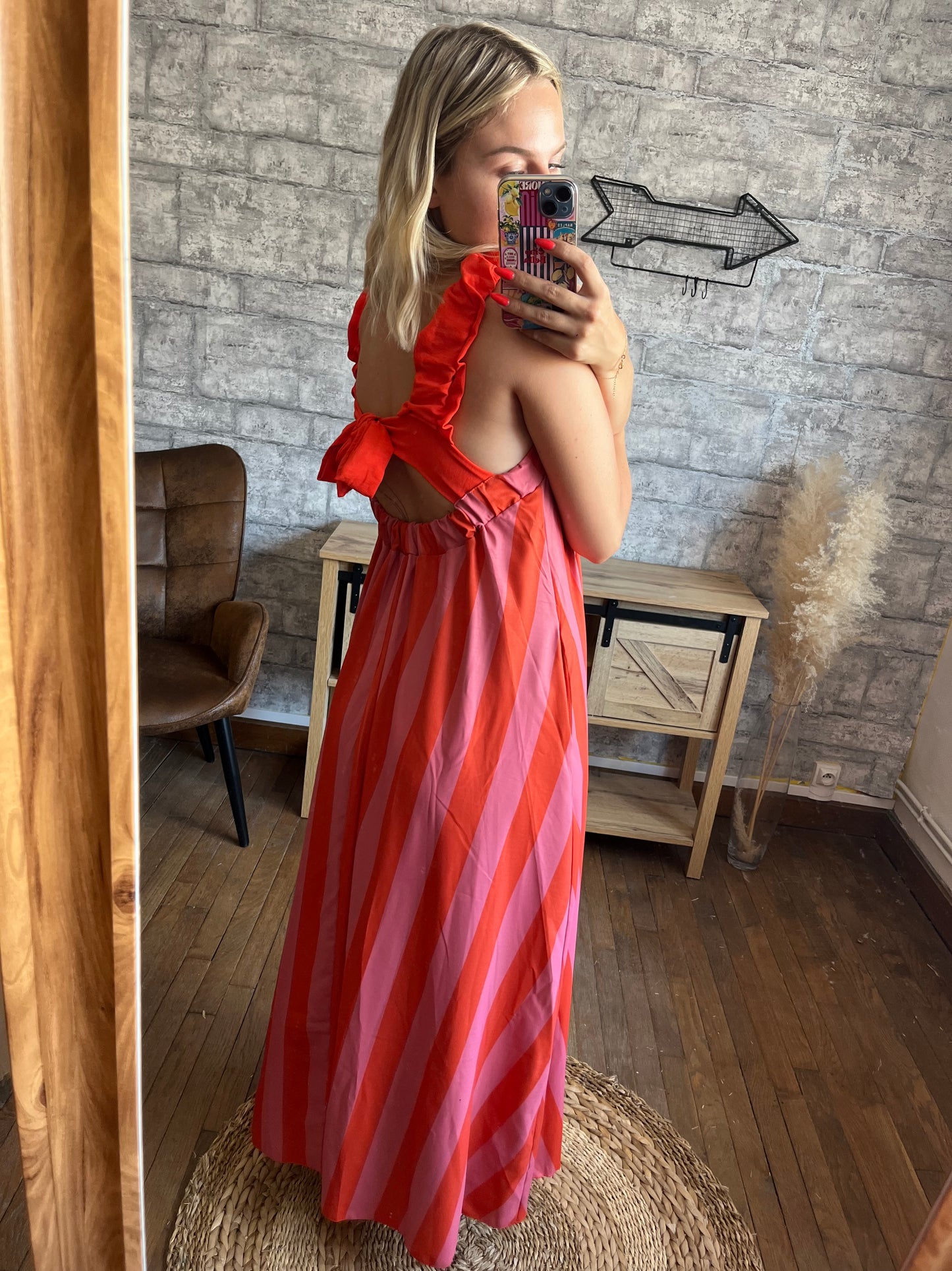 Robe Clémence Orange