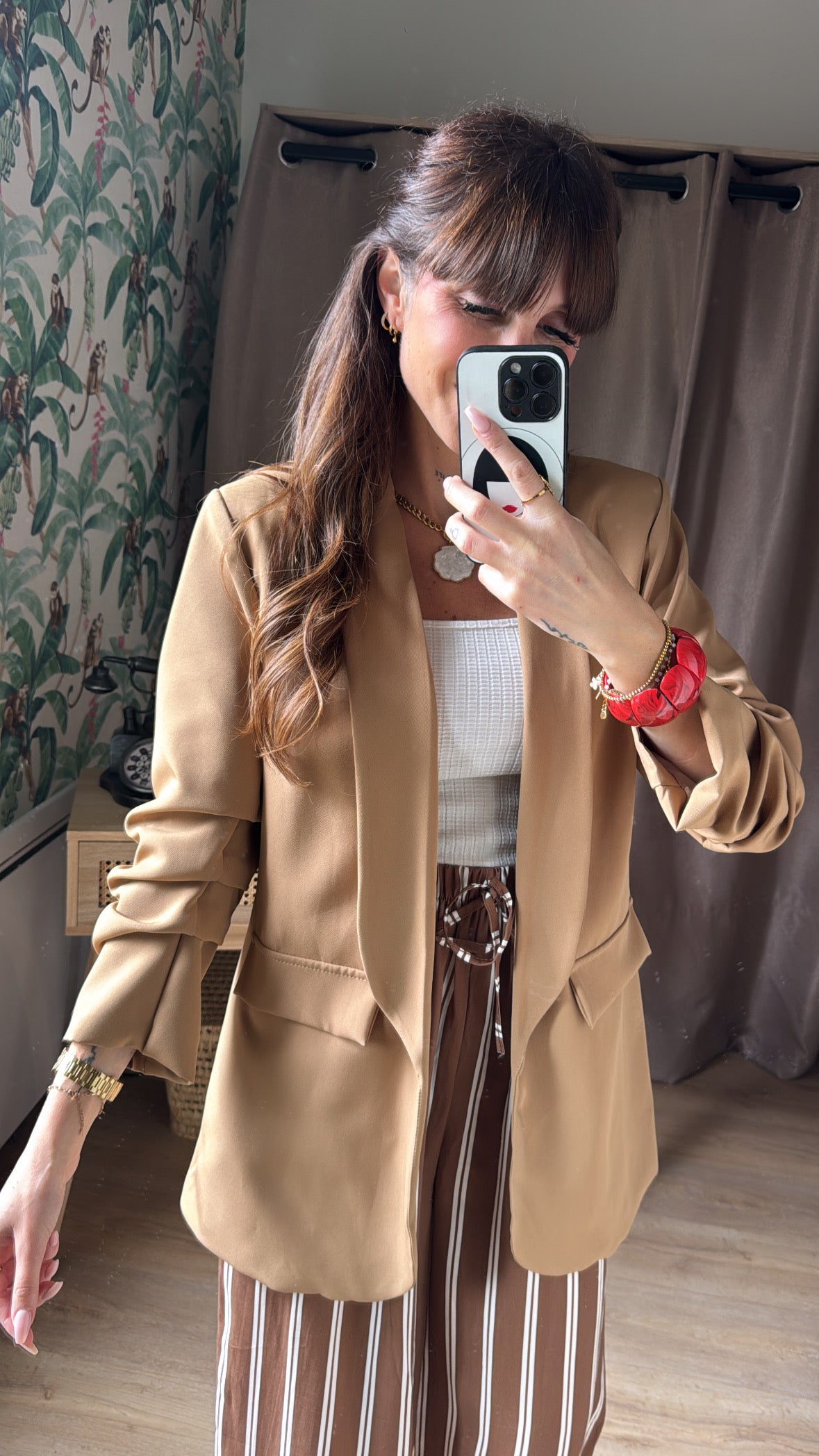 Blazer Uni Camel