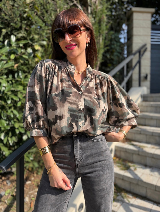 Chemise Camouflage